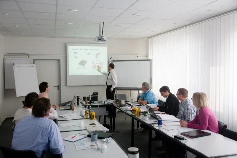 Training and seminar event in the IMST conference room<br>